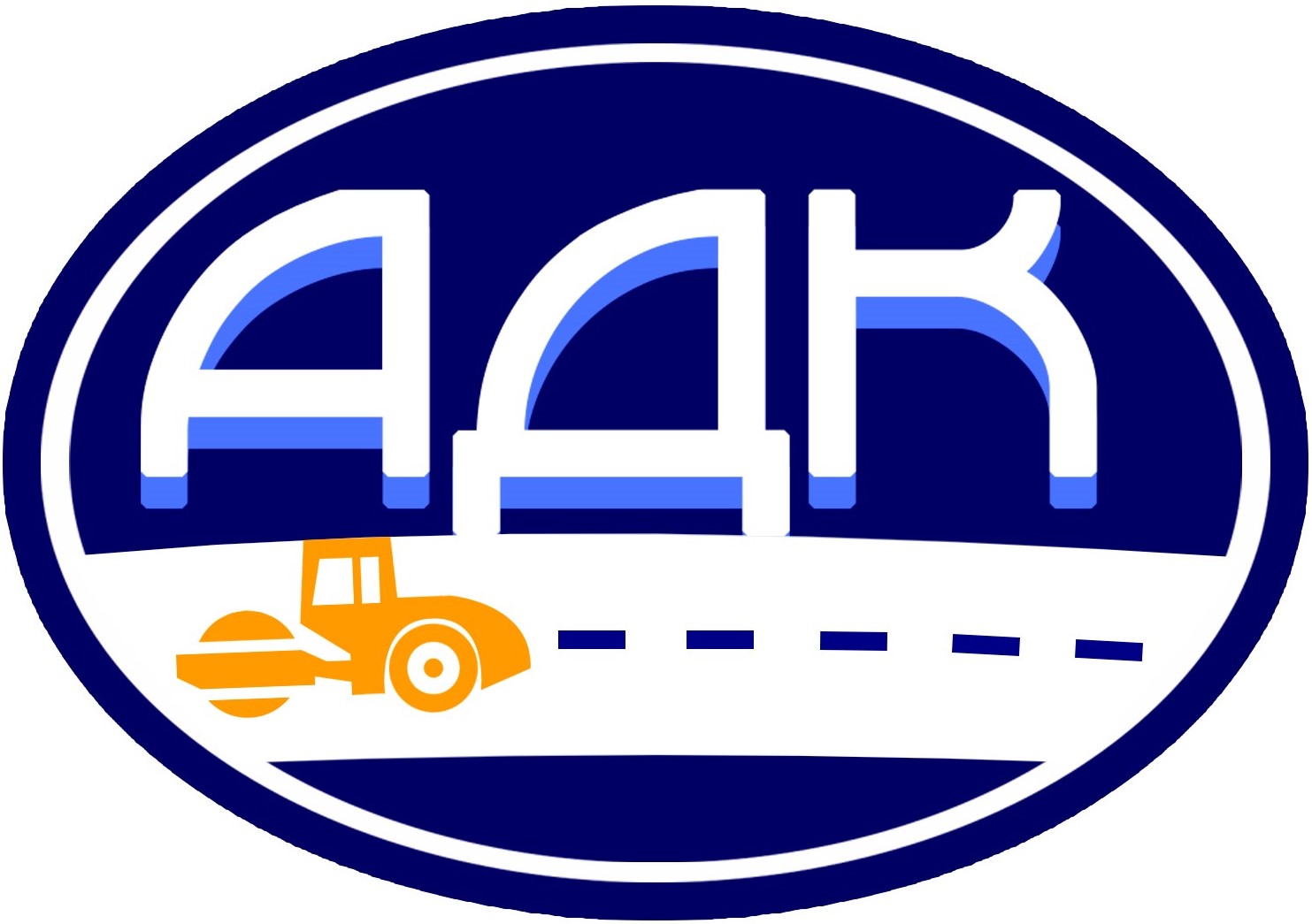 логотип АДК - Афипская дорожная компания